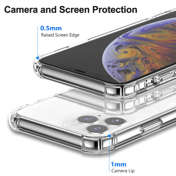 Shockproof Mobile Case iPhone 11 - Transparent