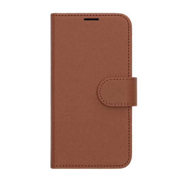 iPhone 16 Plånboksfodral med Stativ - Brun