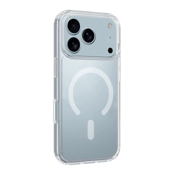 1.5MM Inner Anti-drop TPU+PC Magnetic Clear Case for iPhone 17 Pro Max