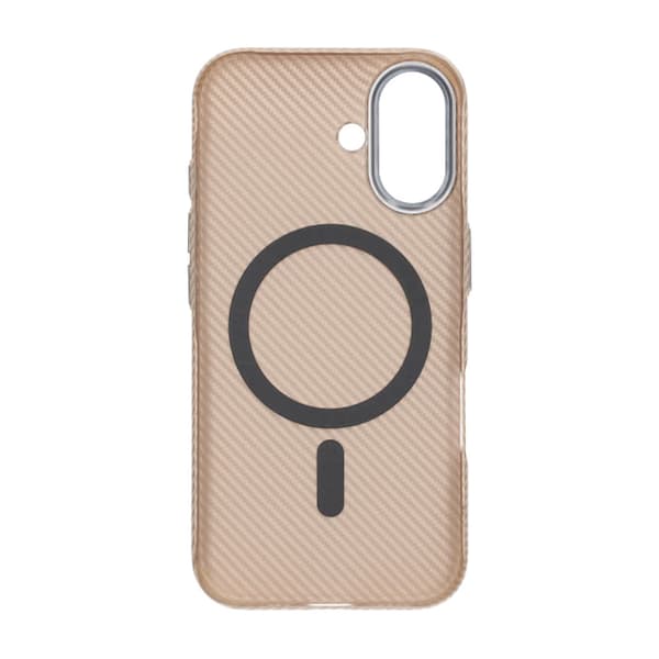 iPhone 16 Carbon Case - Gold