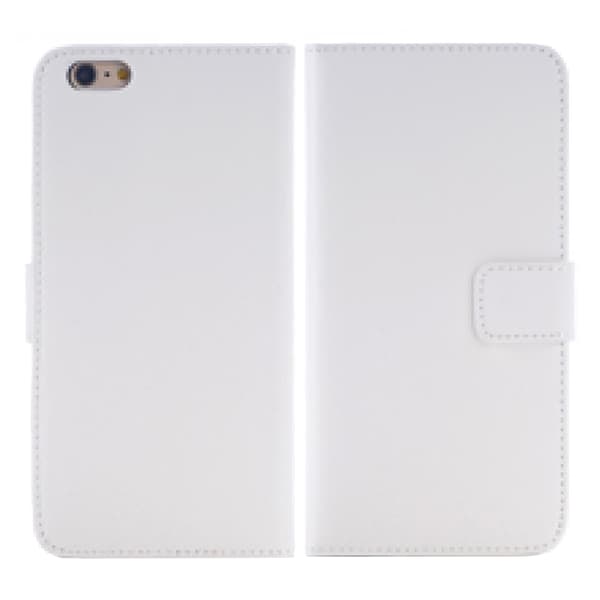 Wallet Case with Stand for iPhone 6 and 6S Plus - White