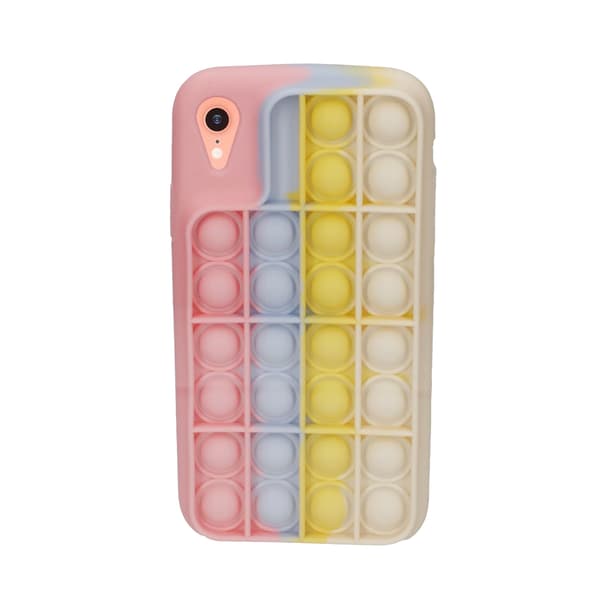 Pop it Mobile Case - iPhone XR - Pink/White