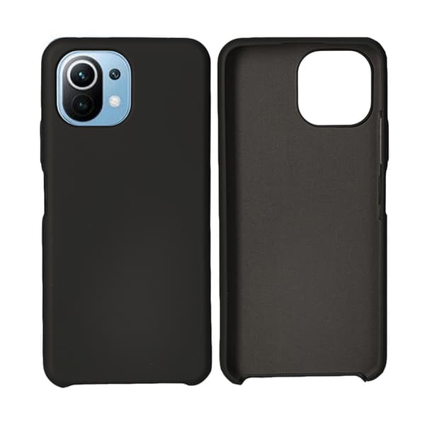 Silicone shell Xiaomi Mi 11 Lite 5G - Black