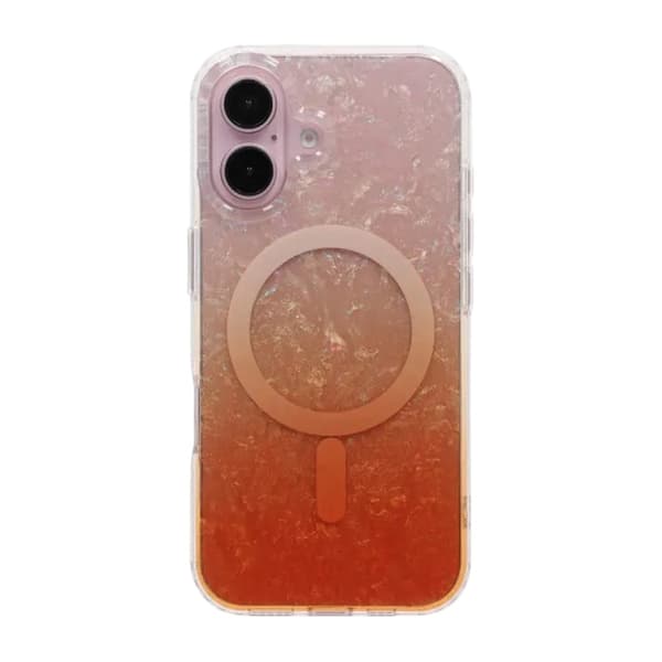 Dreamy Ocean MagSafe Phone Case For iPhone 17 Orange