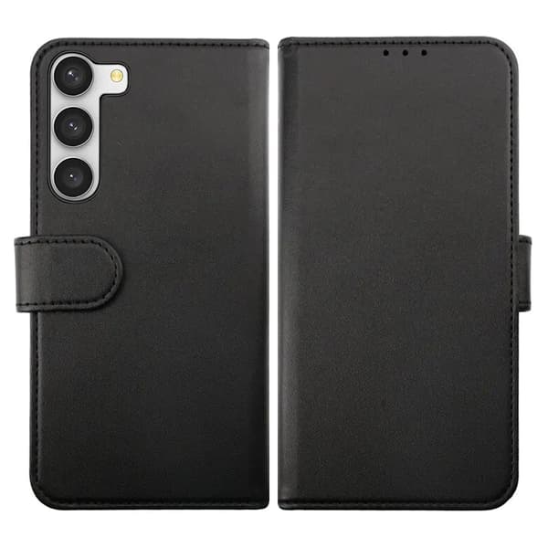 RV Magnetic Wallet Case For Galaxy S23 Plus Black