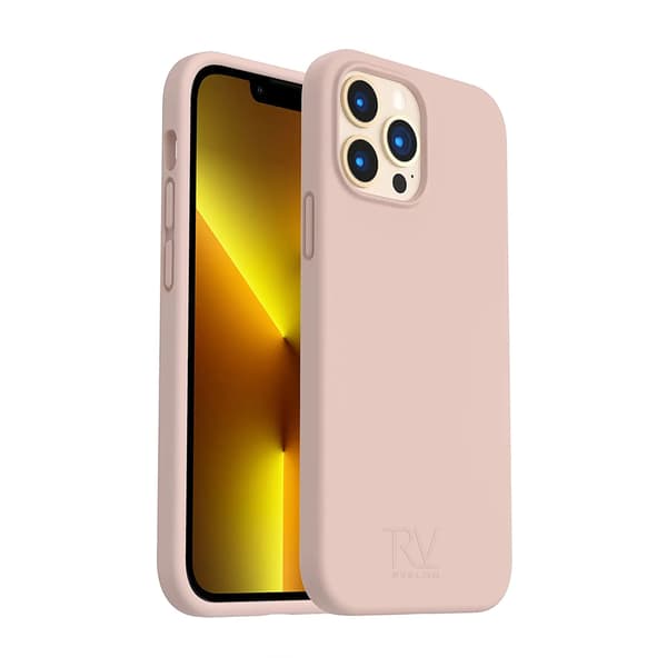 iPhone 13 Pro Max Silikonskal Rvelon - Beige