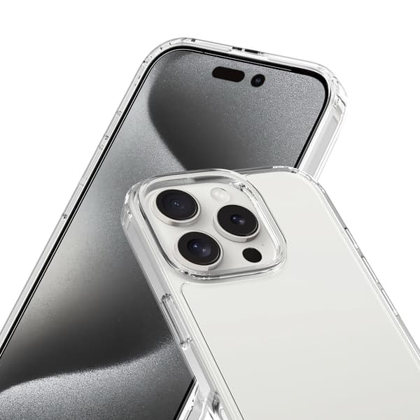 iPhone 16 Pro Max Case -ShockproofRvelon Transparent