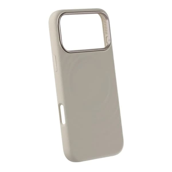 Mobile Case Silicone with Magsafe for iPhone 17 Pro Max - Beige