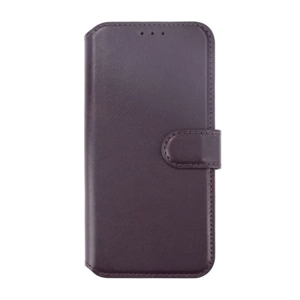 iPhone 15 Plus Plånboksfodral Läder Rvelon - Lila