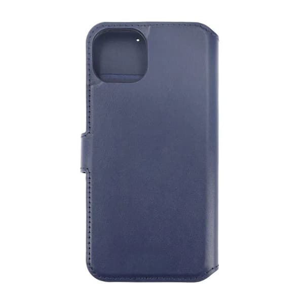 iPhone 15 Plånboksfodral Läder Rvelon - Blå