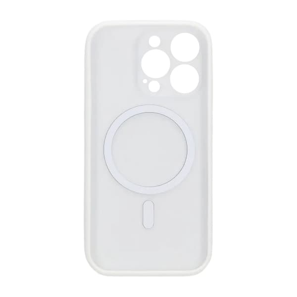 Slimmat MagSafe-skal med kameraskydd för iPhone 16 Pro Max - Vit
