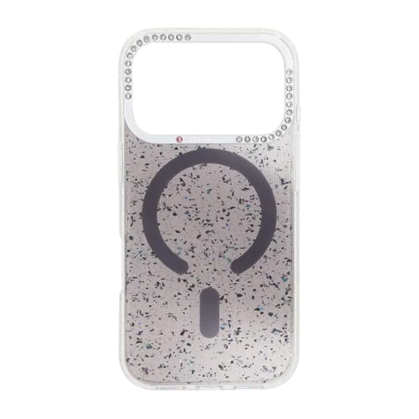 Glitter Diamond Magnetic Case - iPhone 17 Pro Black