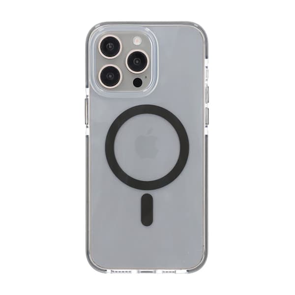 iPhone 15 Pro Max Mobile Case Magnet Double Protection - Gray
