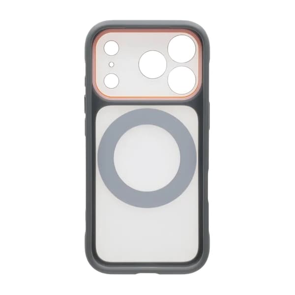 Skal med Roterbart MagSafe-Stativ för iPhone 17 Pro - Grå