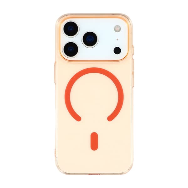 Ultra-thin Mobile Case with Camera Protection for iPhone 17 Pro Max - Orange
