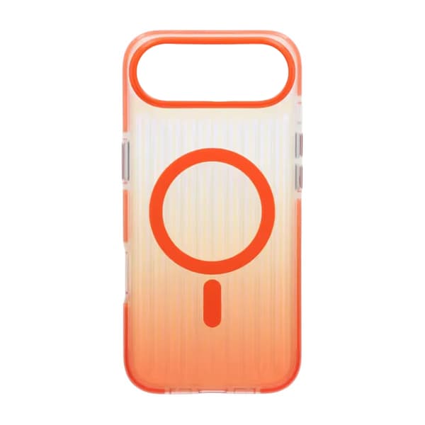 Mobilskal Korrugerad MagSafe för iPhone Air - Orange