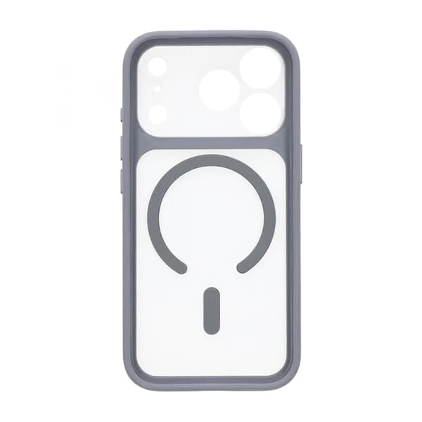 Case for iPhone 17 Pro Max - MagSafe and Camera Protection - Gray