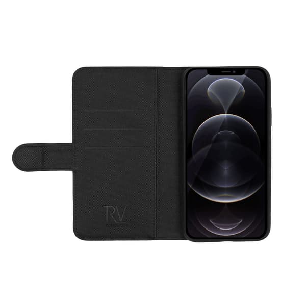 RV Magnetic Wallet Case iPhone 13 Pro Max Black
