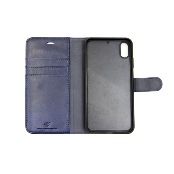 iPhone XS Max Plånboksfodral Magnet - Blå