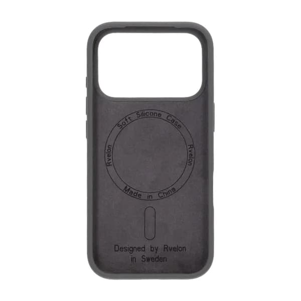 iPhone 17 Pro Max Case - Silicone With Magsafe Rvelon Grey