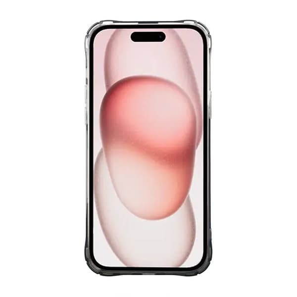 Shockproof Case with Card Holder iPhone 15 Black