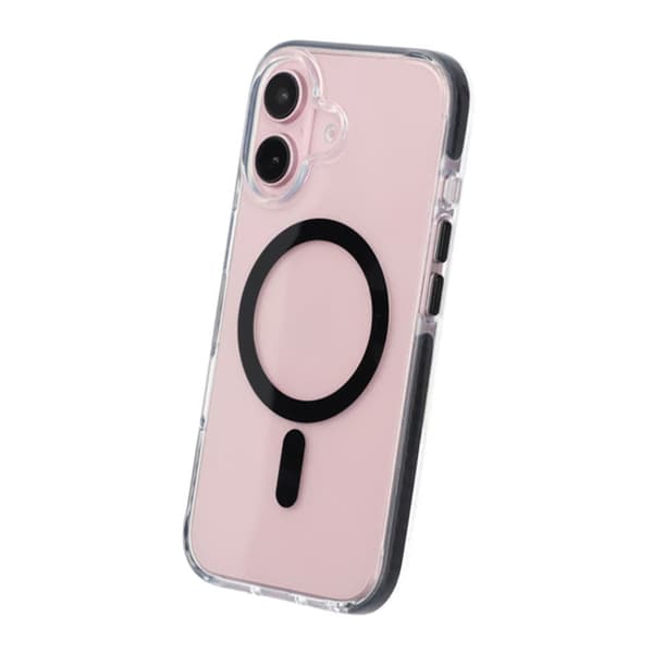 iPhone 16 Plus Mobile Case Magnet Double Protection - Black