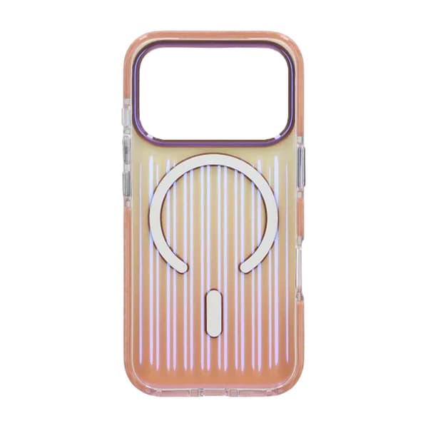 Mobilskal Korrugerad MagSafe för iPhone 17 Pro Max - Roséguld