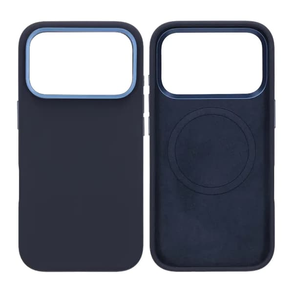 Mobile Case Silicone Magsafe and Stand iPhone 17 Pro - Blue