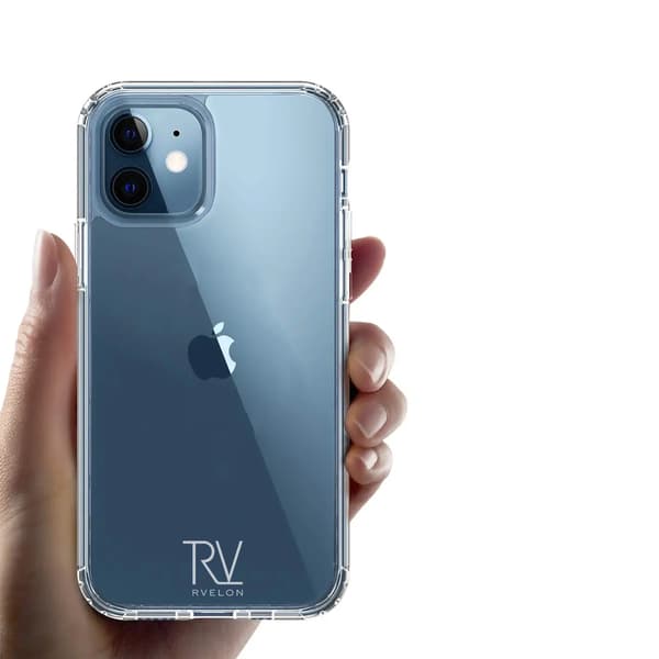iPhone 12 Mini Case - Shockproof Rvelon Transparent