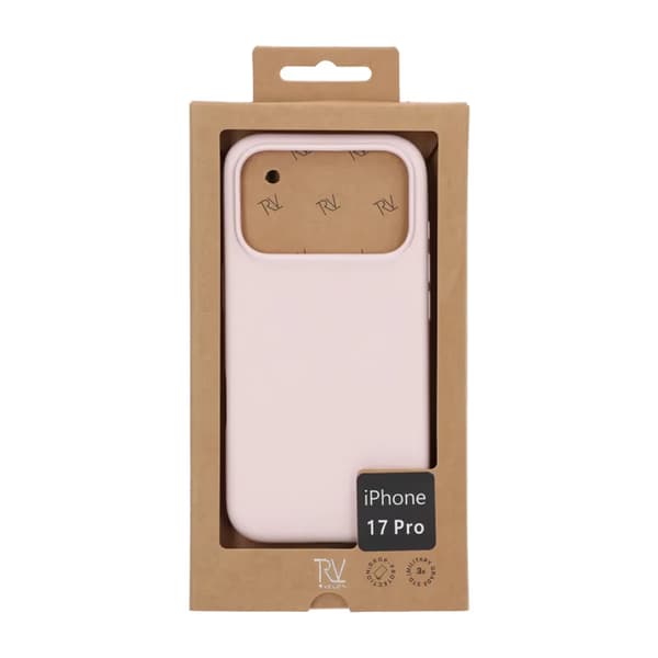 iPhone 17 Pro Case - Silicone With Magsafe Rvelon Light Pink
