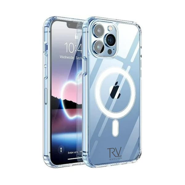 iPhone 14 Pro Shockproof Case MagSafe Rvelon - Transparent
