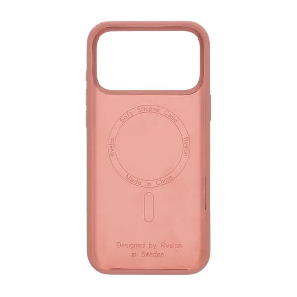 iPhone 17 Pro Max Case - Silicone With Magsafe Rvelon Mocha Mousse