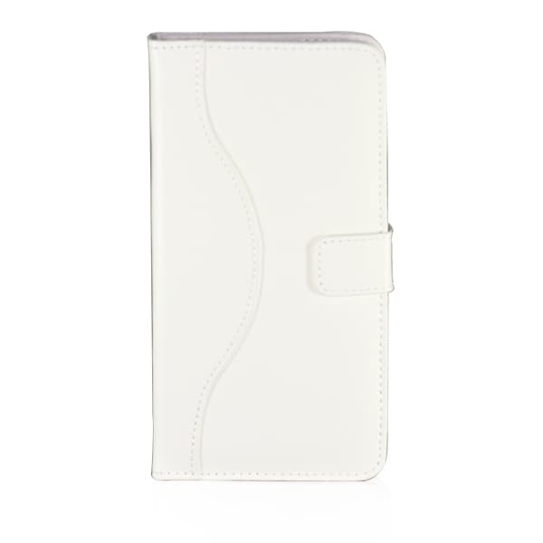 Folio Leather Case For iPhone 6 Plus/6S Plus White