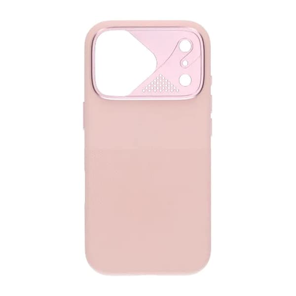 Silikonskal MagSafe med Kameraskydd till iPhone 17 Pro Max - Rosa