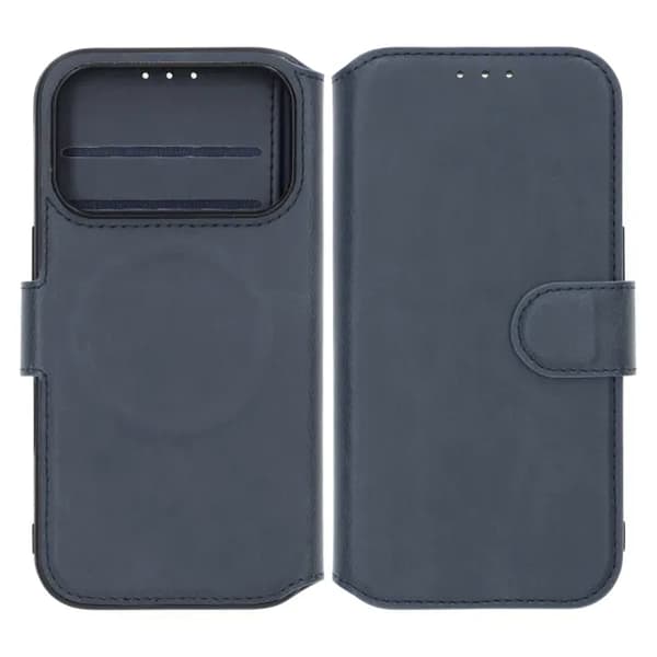 Rvelon Plånboksfodral för iPhone 17 Pro - Blå