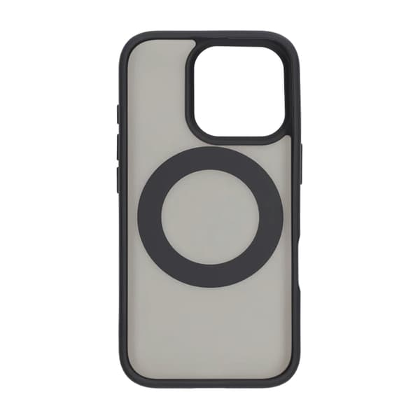 Matte case 360 rotating bracket Mobile Phone Case For iPhone 16 Pro Black