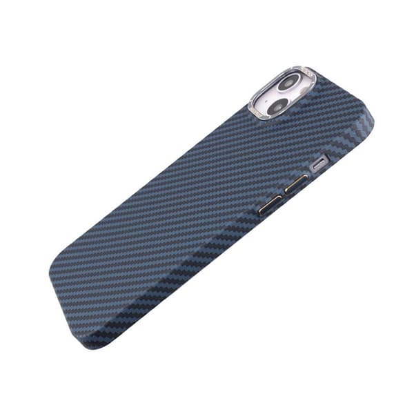 Carbon Fiber Case iPhone 14 Plus - Blue