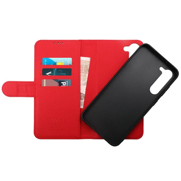 Samsung Galaxy S23 Plus Plånboksfodral Magnet Rvelon - Röd