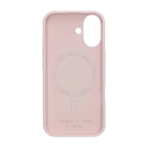 iPhone 17 Case - Silicone With Magsafe Rvelon Light Pink