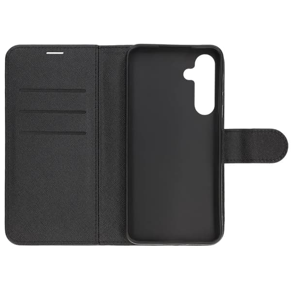 Samsung Galaxy A55 Wallet Case with Stand - Black