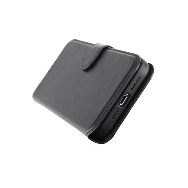iPhone 12 Pro Max Plånboksfodral Magnet Rvelon - Svart