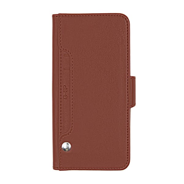 iPhone XS Max Plånboksfodral Stativ och extra Kortfack G-SP -  Brun