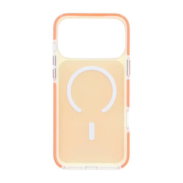 Mobilskal TPU Bumper med Magsafe för iPhone 17 Pro - Orange