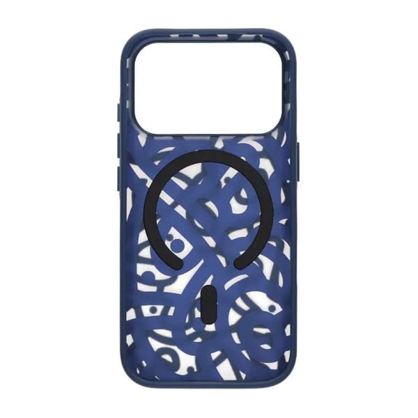 Graffiti Craft MagSafe Case For iPhone 17 Pro Max Blue