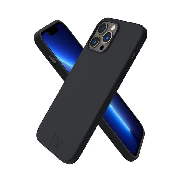 iPhone 13 Pro Max Case - Silicone Rvelon Black