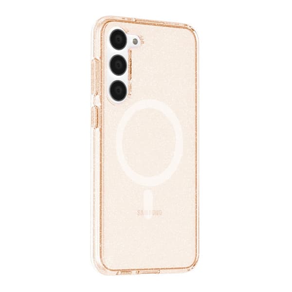 Samsung Galaxy S23 Mobilskal Glitter Magsafe - Guld