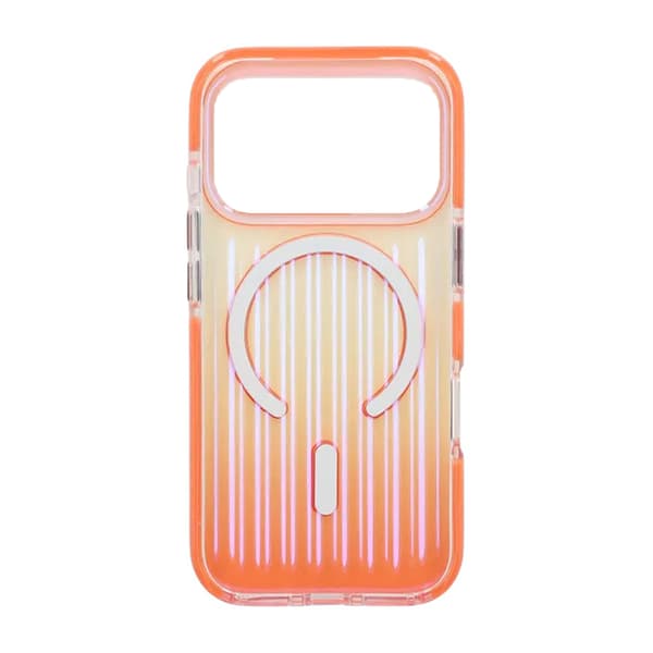 Mobile Case Corrugated MagSafe for iPhone 17 Pro Max - Orange