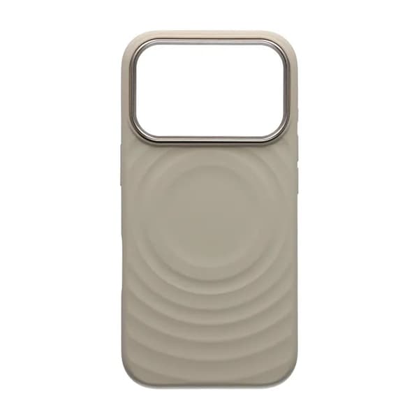 Mobile Case Silicone with Magsafe for iPhone 17 Pro - Beige