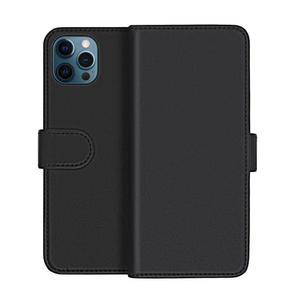 iPhone 13 Pro Plånboksfodral Magnet Rvelon - Svart