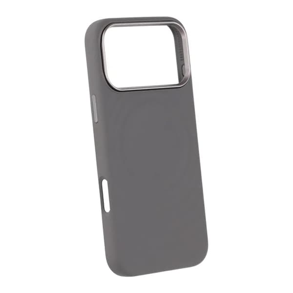 Silicone Mobile Case with Magsafe for iPhone 17 Pro Max - Dark Gray